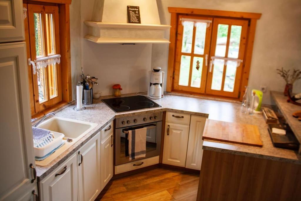 Ferienhaus Sonnenblick Entspannung Mit Sauna Kamin Und Balkon Sonneberg Exterior foto